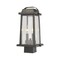 Z-Lite Millworks 2 Light Outdoor Post Mount Fixture, Oil Rubbed Bronze & Clear Beveled 574PHMS-ORB - alternate 2